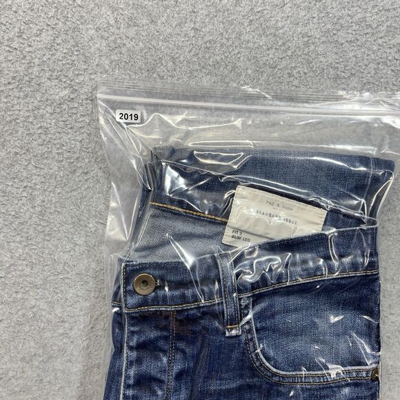 Rag & Bone Fit 2 Slim Leg Jeans Men’s 31 Standard Issue Wash M1223K510 - Picture 14 of 14